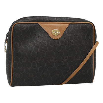Christian Dior Vintage Honeycomb Canvas and Leather Product Image