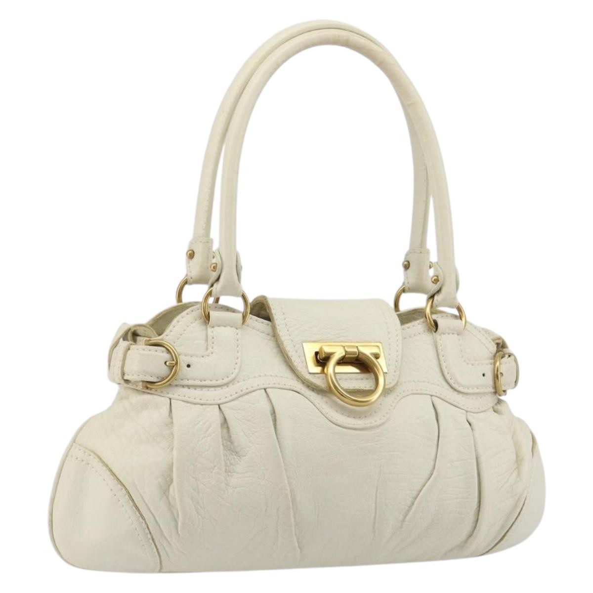 Salvatore Ferragamo Gancini Leather Medium