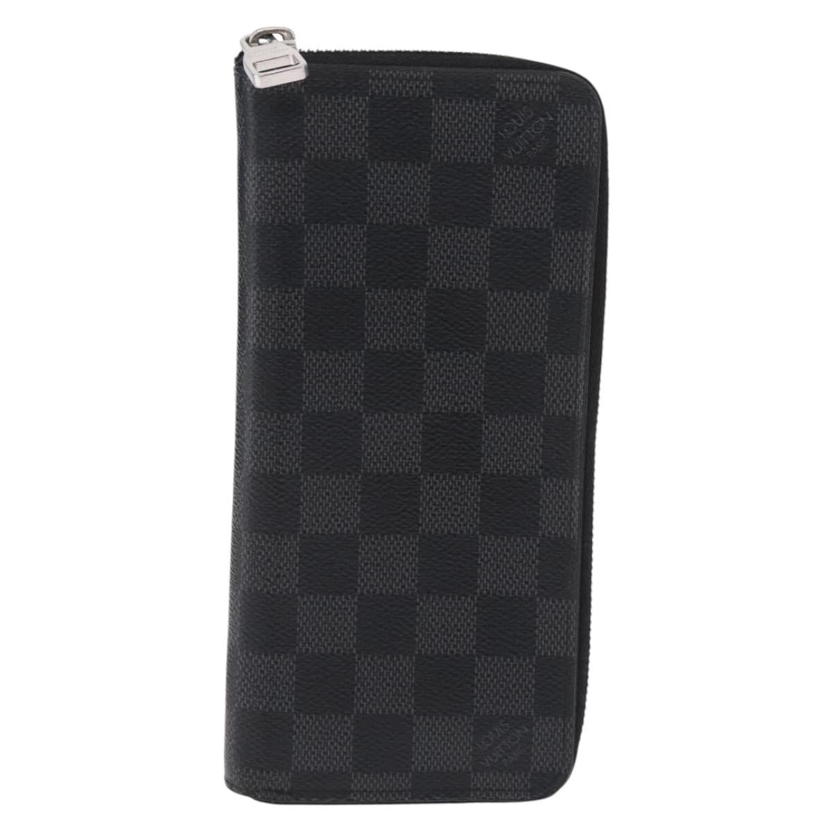 Louis Vuitton Zippy Damier Graphite Vertical