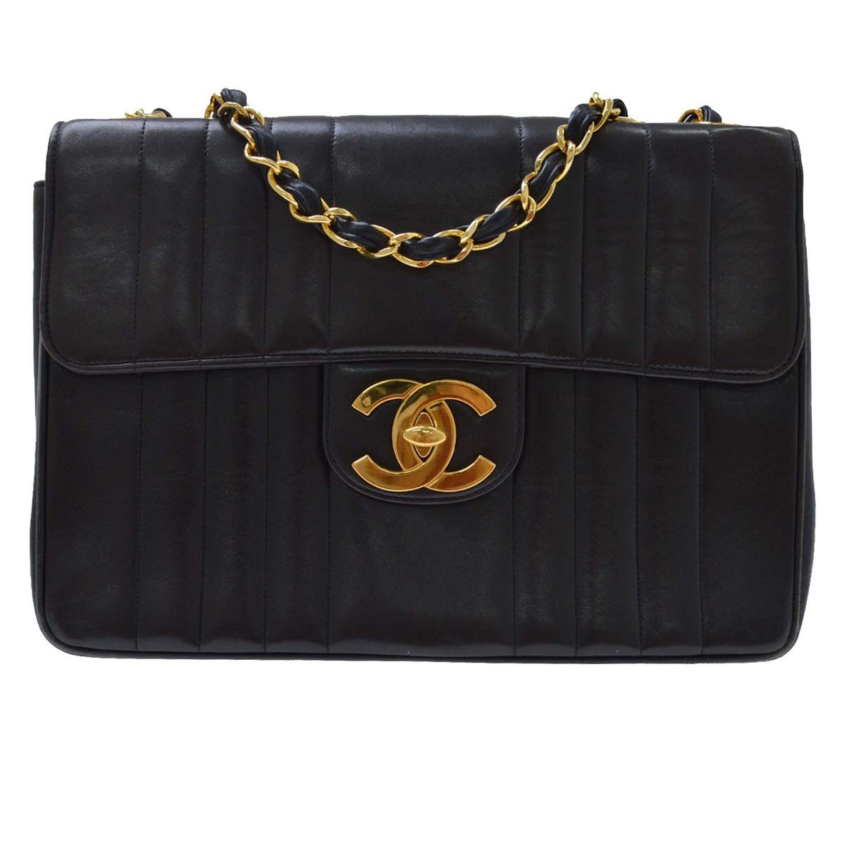 Chanel Vintage Mademoiselle Flap Lambskin Product Image