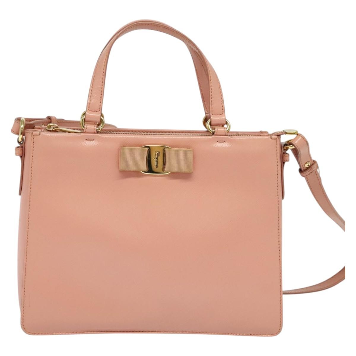 Salvatore Ferragamo Vala Shoulder Bag Leather Product Image