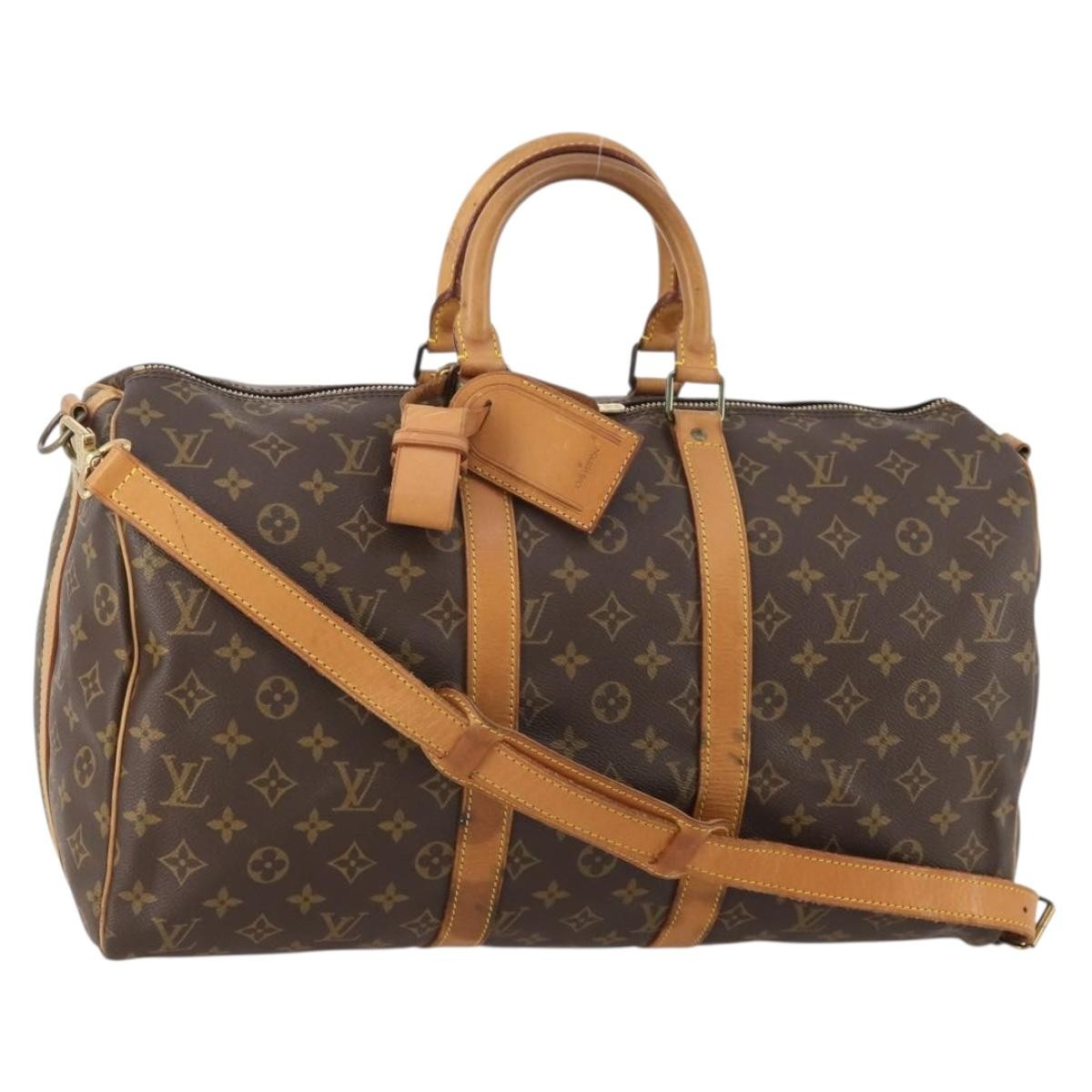 Louis Vuitton Keepall Bandouliere Bag Monogram Canvas 45