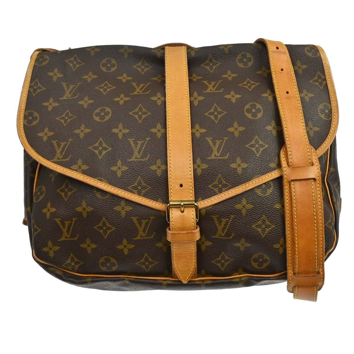 Louis Vuitton Saumur Messenger Monogram Canvas PM