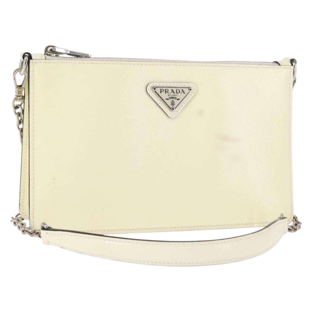Prada Envelope Wallet on Chain Saffiano Leather Product Image