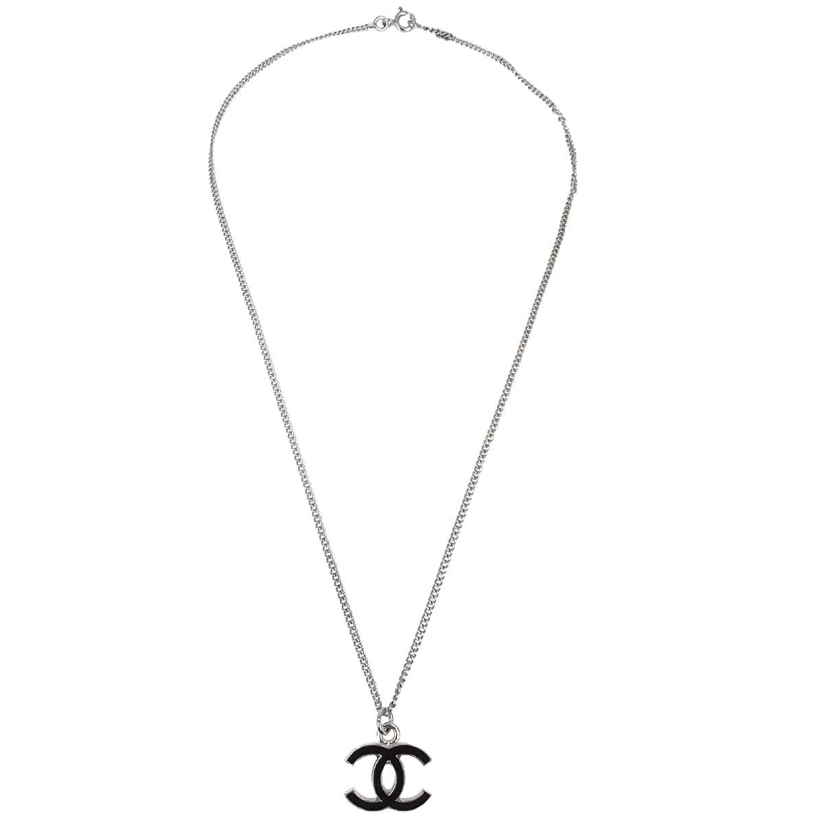 Chanel CC Pendant Metal with Enamel Product Image