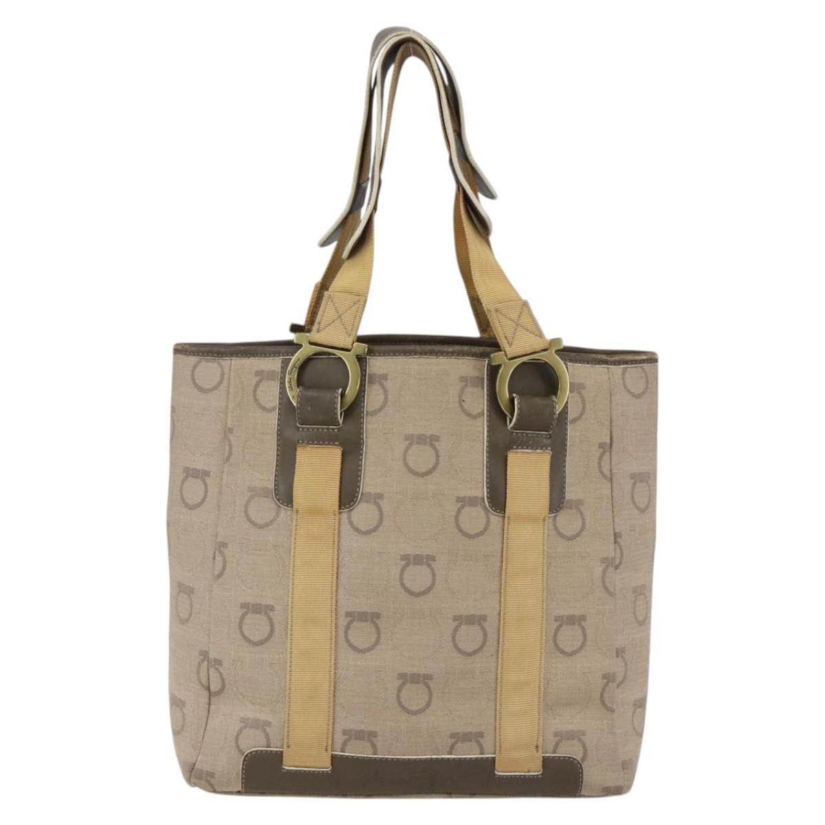 Salvatore Ferragamo Gancini handbag Canvas Product Image
