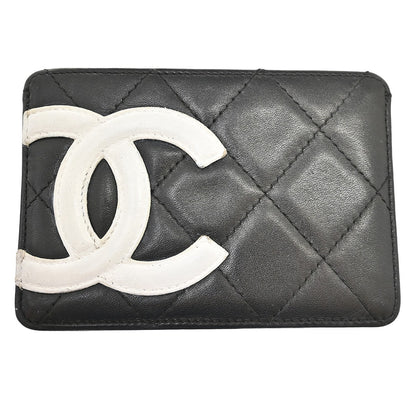 Chanel Cambon Card Holder Quilted Lambskin Product Image