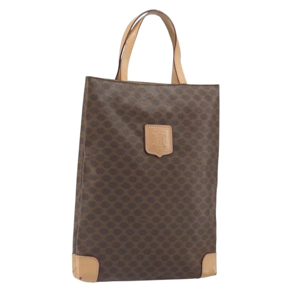 Celine Vintage Macadam Canvas and Leather Product Image