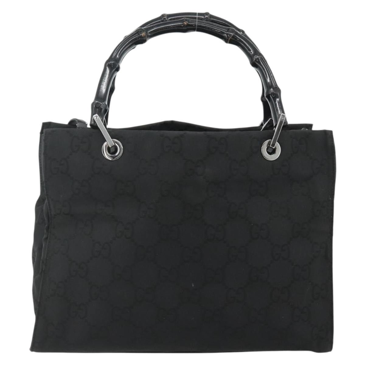 Gucci Vintage Bamboo Handle Tote GG Canvas Product Image