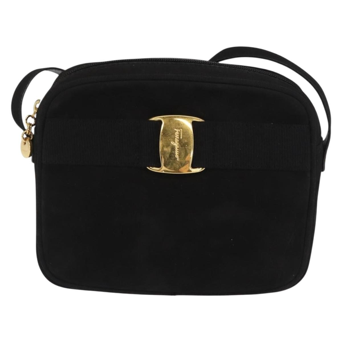 Salvatore Ferragamo Vala Clutch bag Suede Product Image