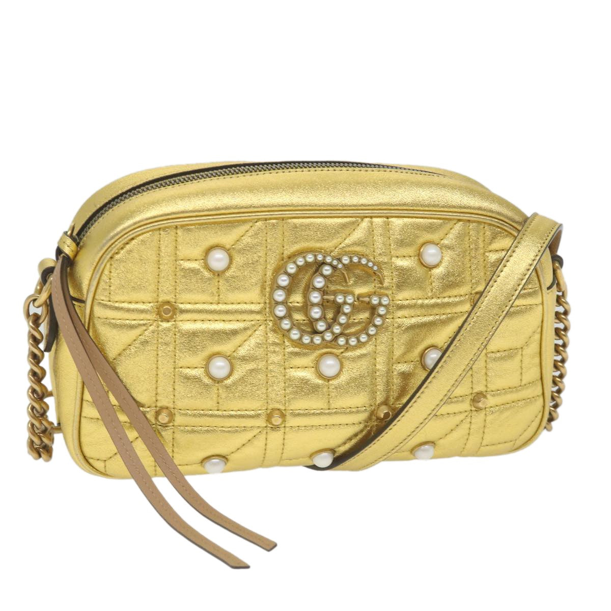 Gucci GG Marmont Shoulder Bag Leather Medium
