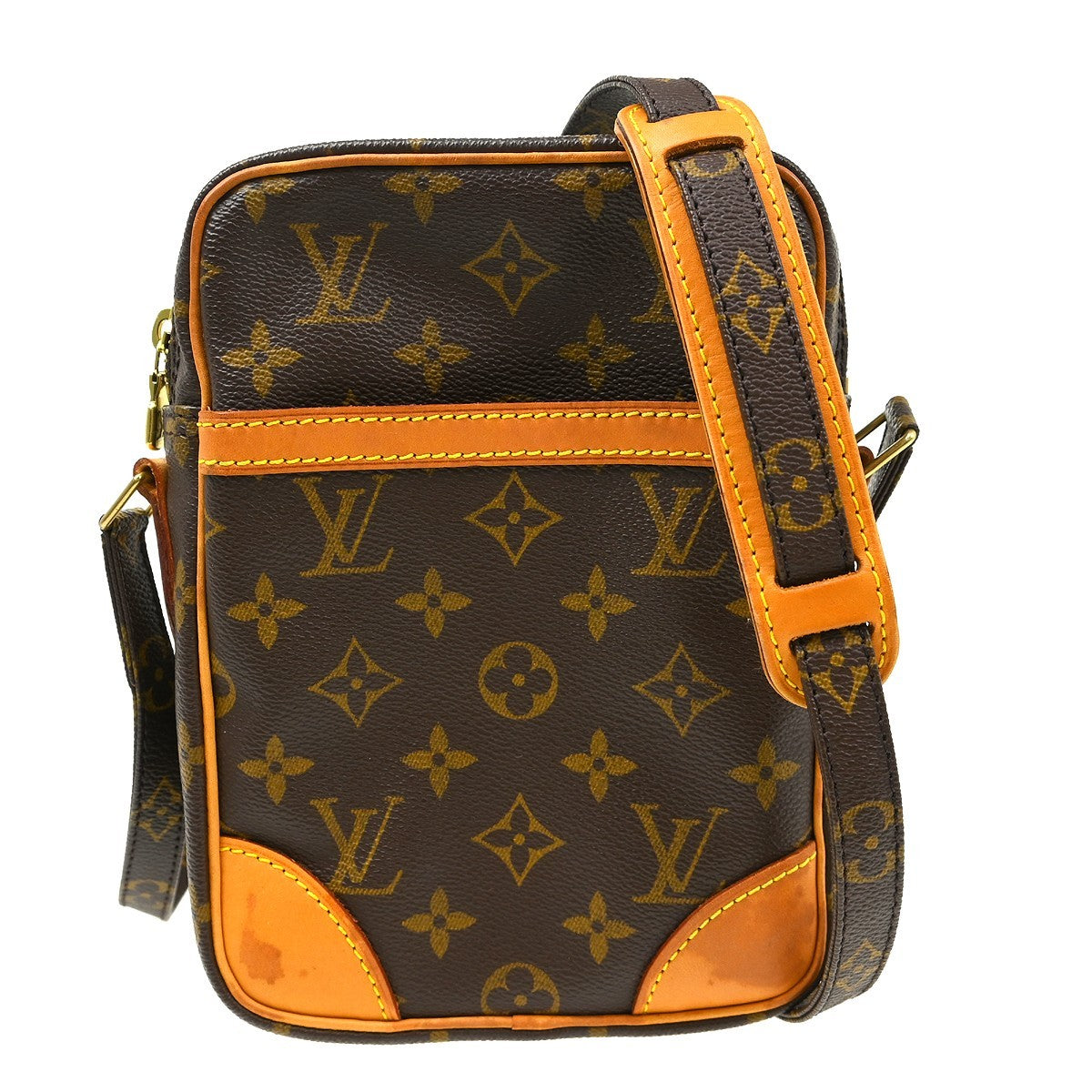 Louis Vuitton Danube Handbag Monogram Canvas MM