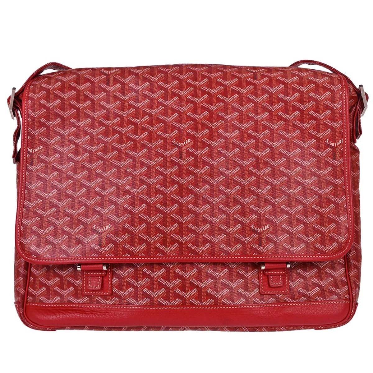 Goyard Grand Bleu Messenger Coated Canvas GM