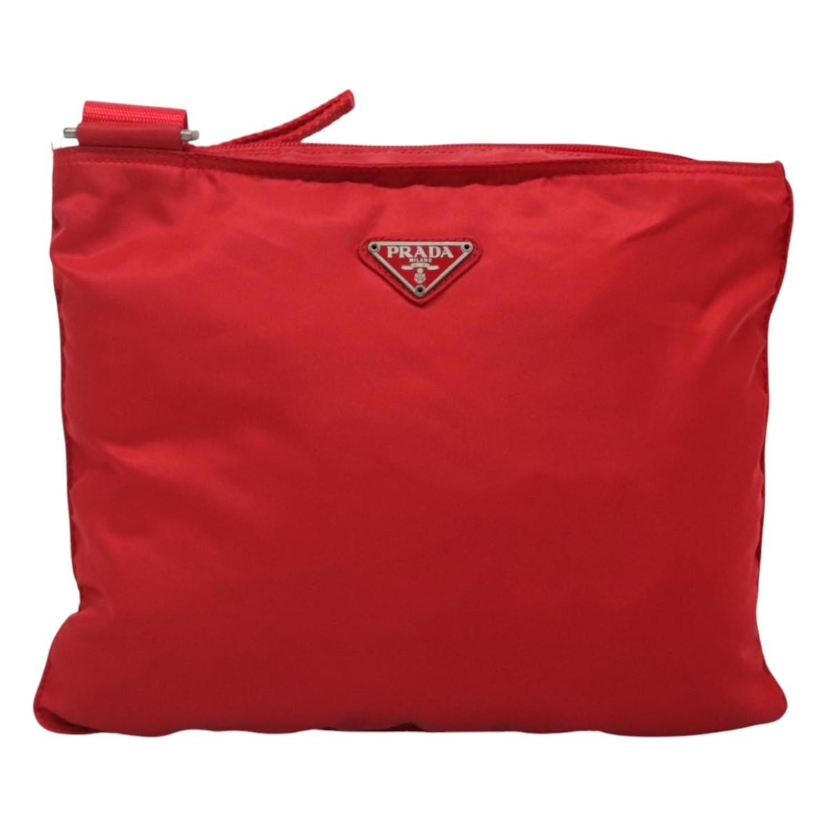 Prada Flat Messenger Bag Tessuto Medium