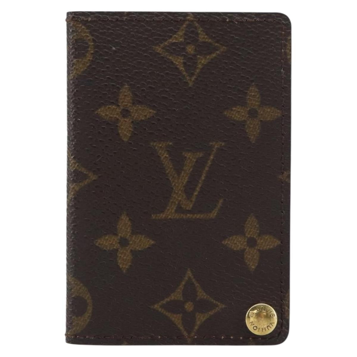 Louis Vuitton Porte Cartes Pression Card Case Monogram Canvas Product Image