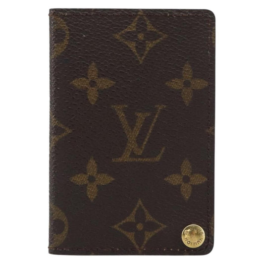 Louis Vuitton Porte Cartes Pression Card Case Monogram Canvas Product Image