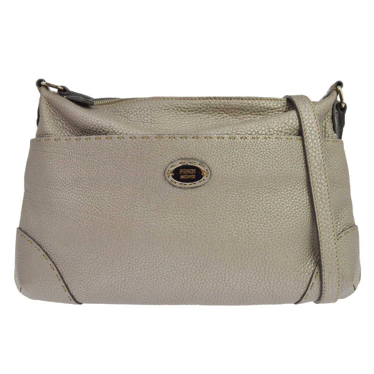 Fendi Selleria Front Pocket Leather Large