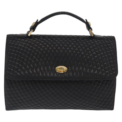 Bally Vintage Handbag Quilted Leather Product Image