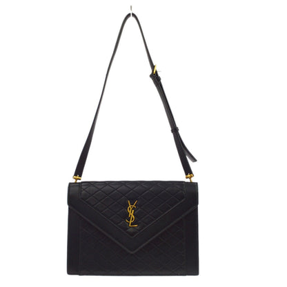 Saint Laurent Gaby Envelope Satchel Quilted Leather Mini