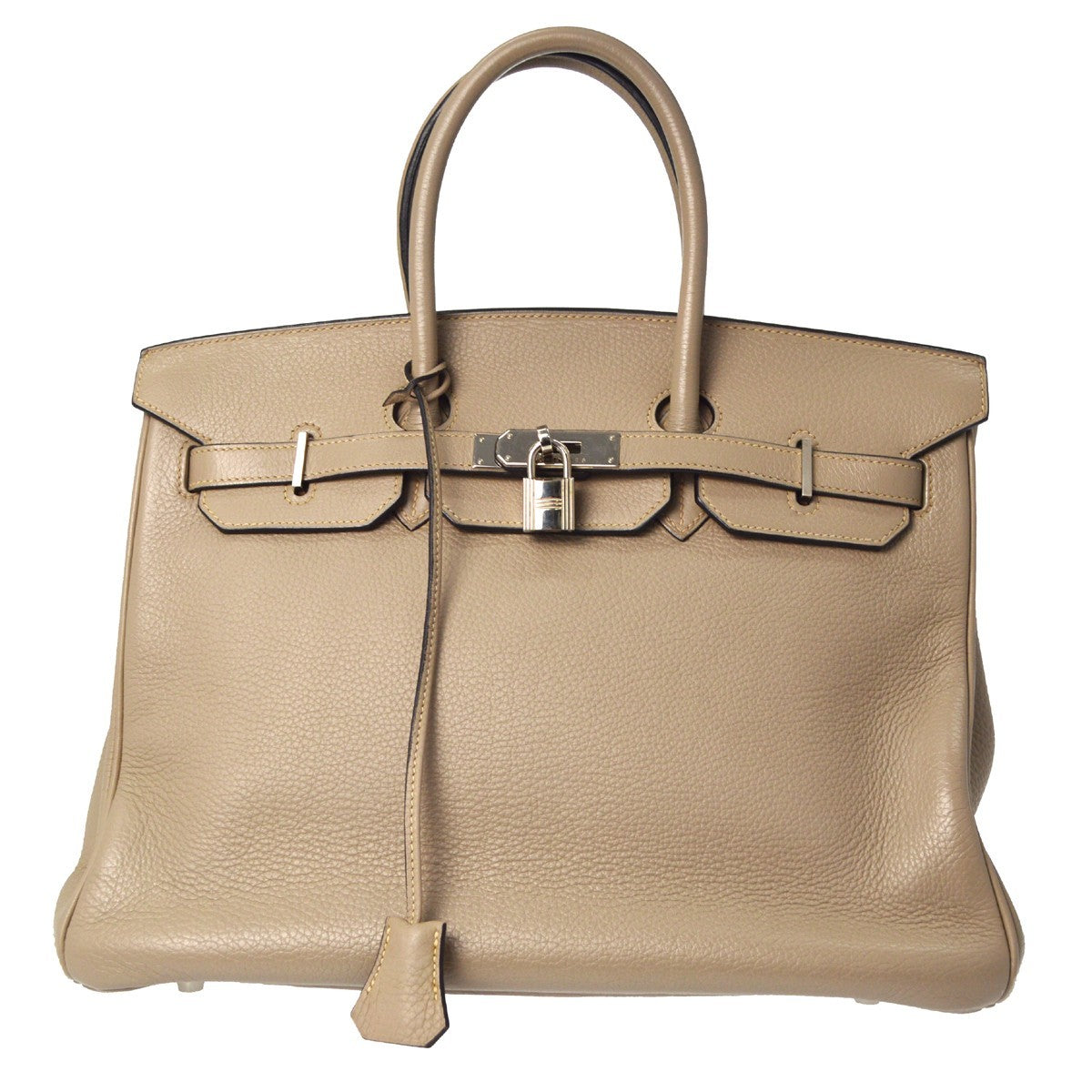 Hermes Birkin Beige Epsom with Palladium Hardware 35