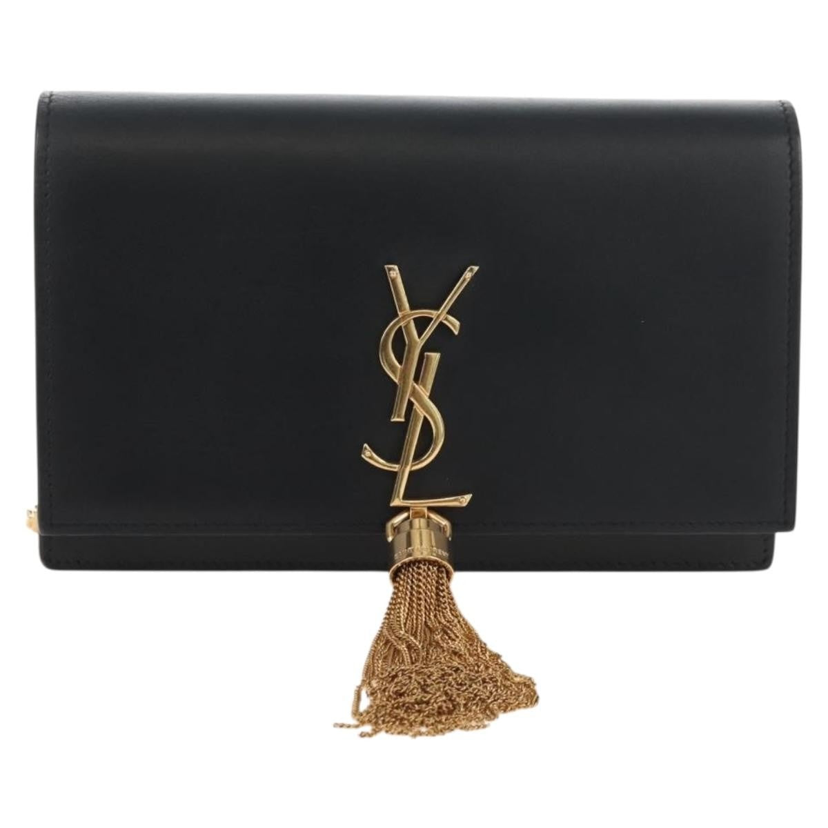 Saint Laurent Classic Monogram Tassel Chain Leather Product Image