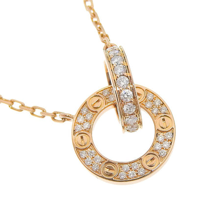 Cartier Love Interlocking Pave 18K Rose Gold and Diamonds Product Image