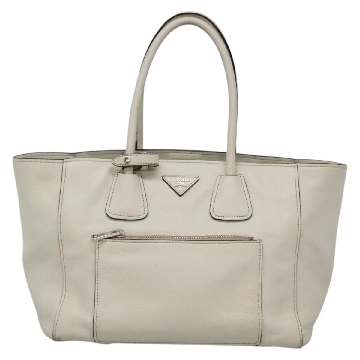 Prada Front Pocket Wing Convertible Tote Vitello Daino Product Image