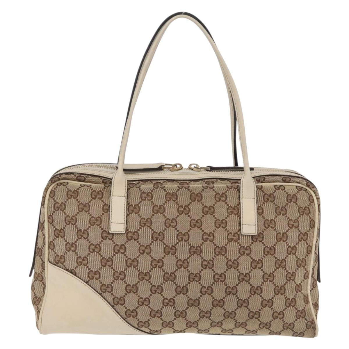 Gucci New Britt Boston GG Canvas Medium