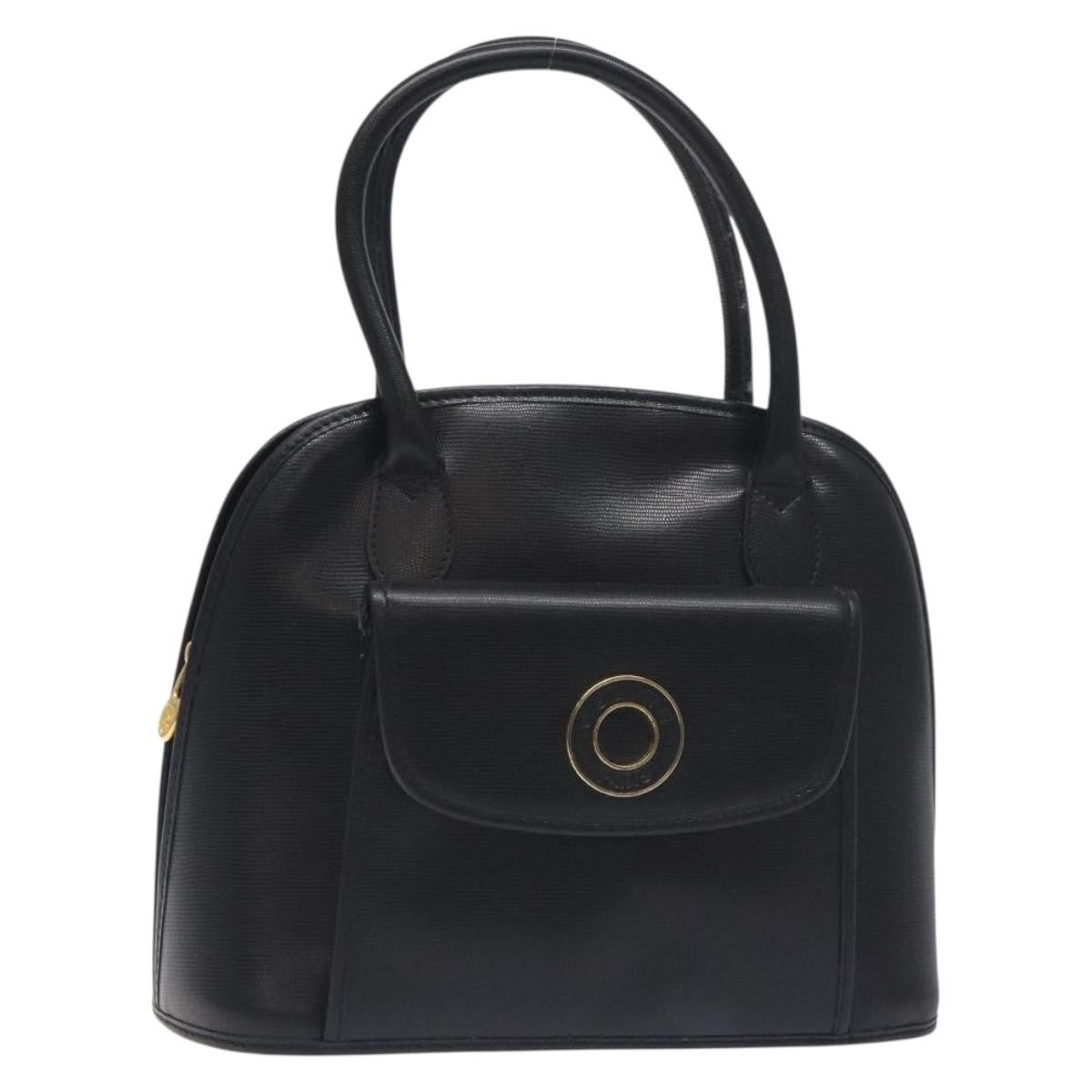 Celine Circle Logo Handbag Leather Product Image