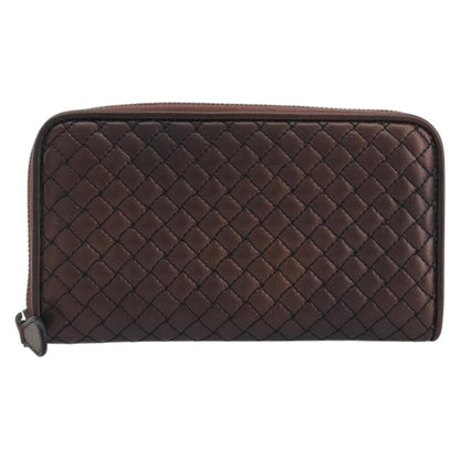 Bottega Veneta Intrecciato Long Zip Leather Product Image