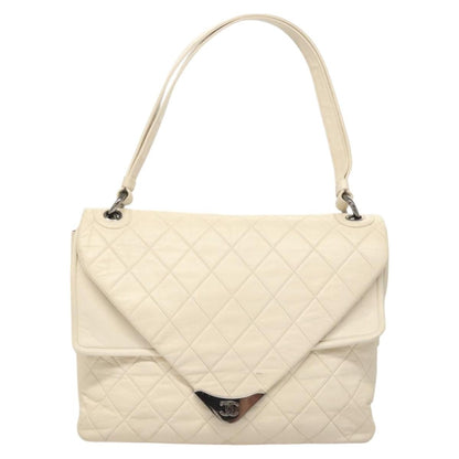 Chanel Padded Envelope Flap Bag Quilted Aged Calfskin Product Image