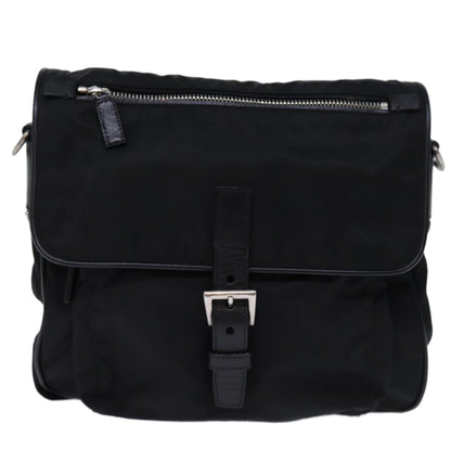 Prada Buckle Messenger Tessuto Small