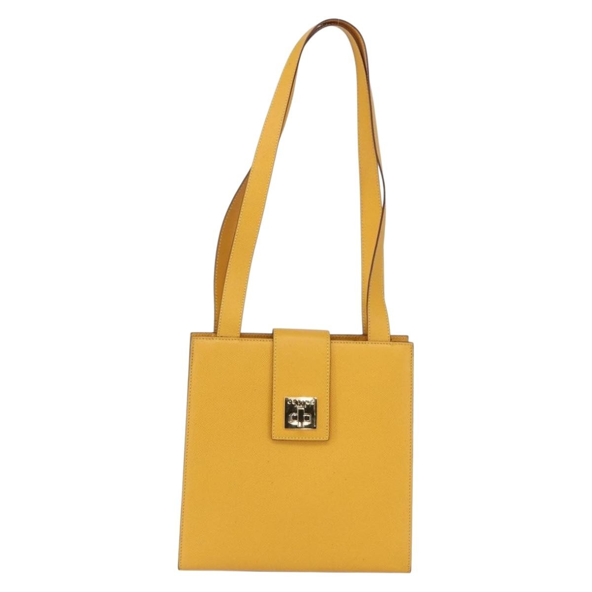 Celine Vintage Shoulder Bag Leather Product Image