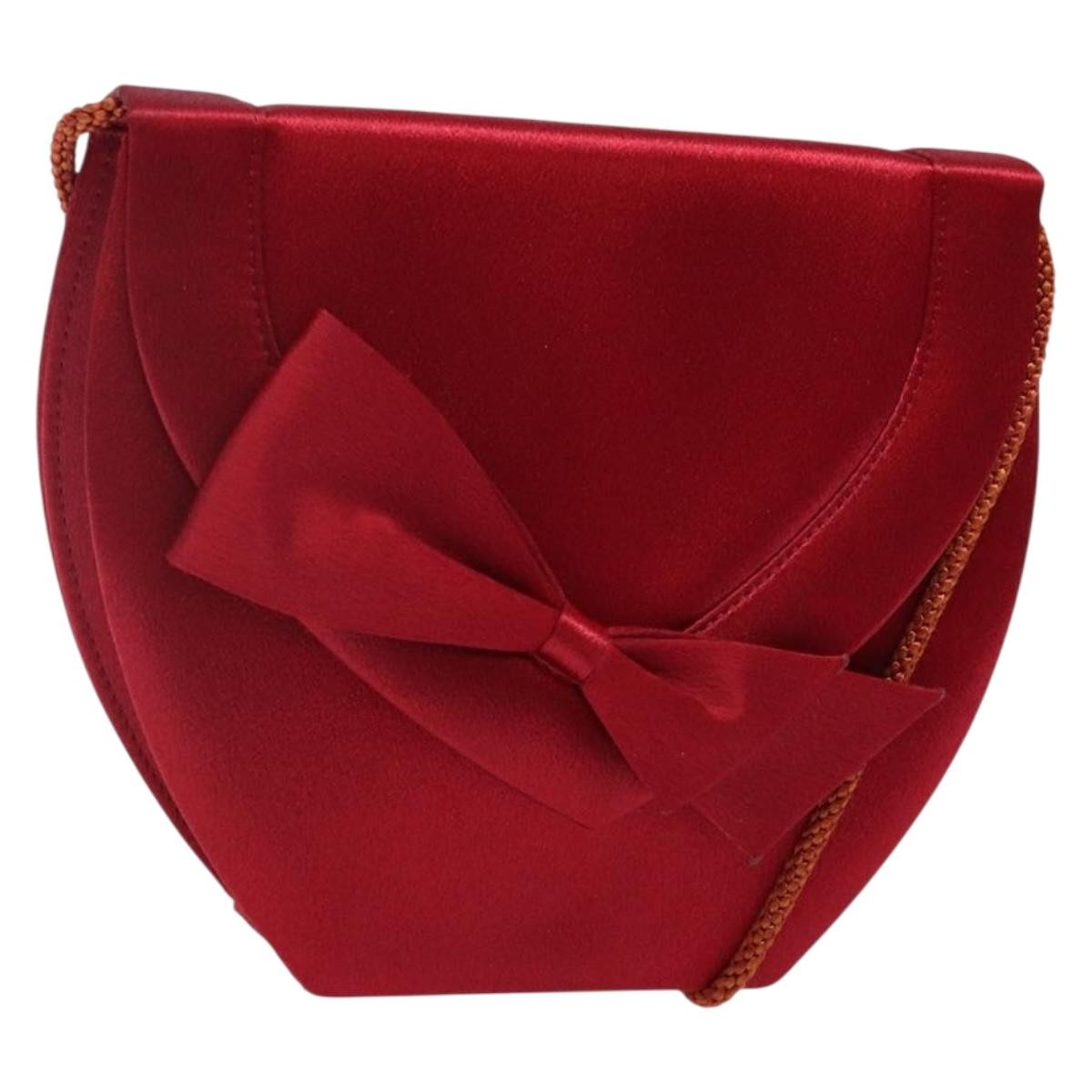 Saint Laurent Vintage Flap Crossbody Bag Silk Product Image