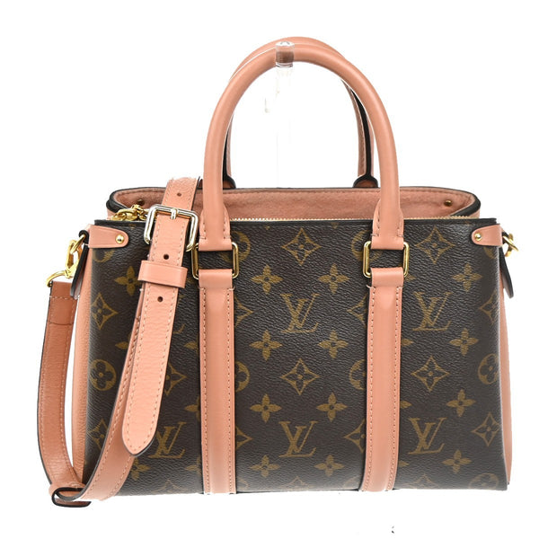 Louis Vuitton Soufflot Tote Monogram Canvas with Leather BB