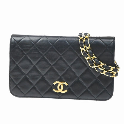Chanel Vintage Full Flap Quilted Lambskin Mini
