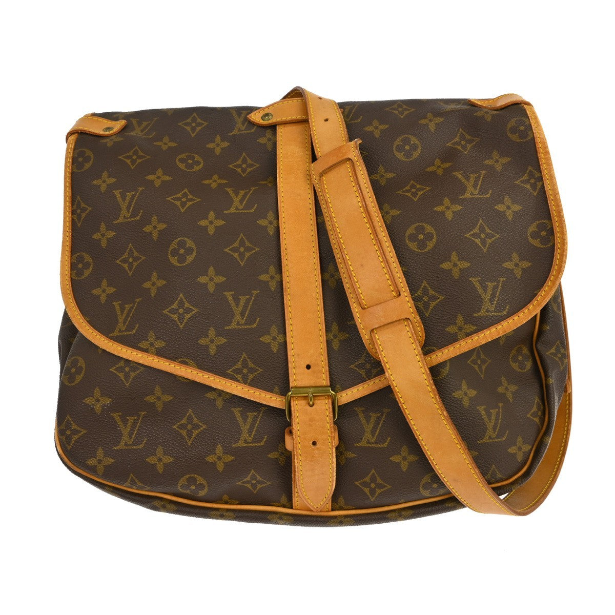 Louis Vuitton Saumur Monogram Canvas 35