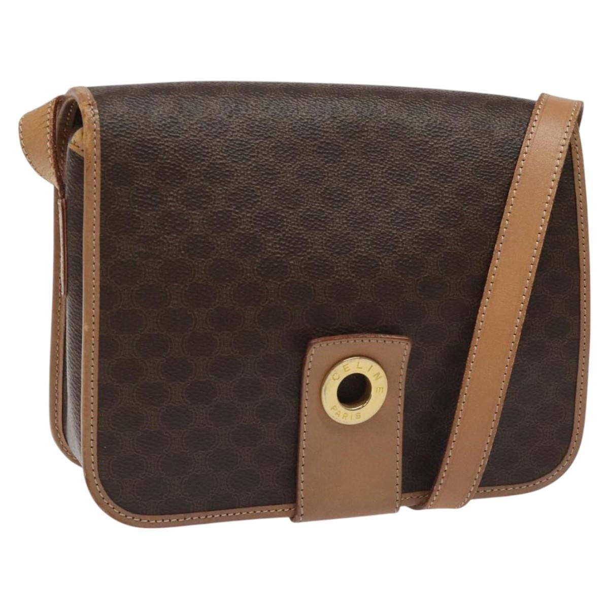 Celine Vintage Macadam Canvas and Leather Product Image