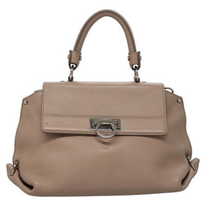 Salvatore Ferragamo Sofia Satchel Leather Medium