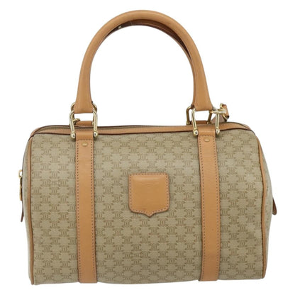 Celine Boston Triomphe Coated Canvas Small