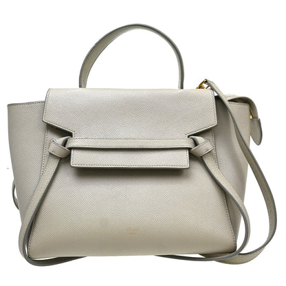 Celine Belt Textured Leather Mini