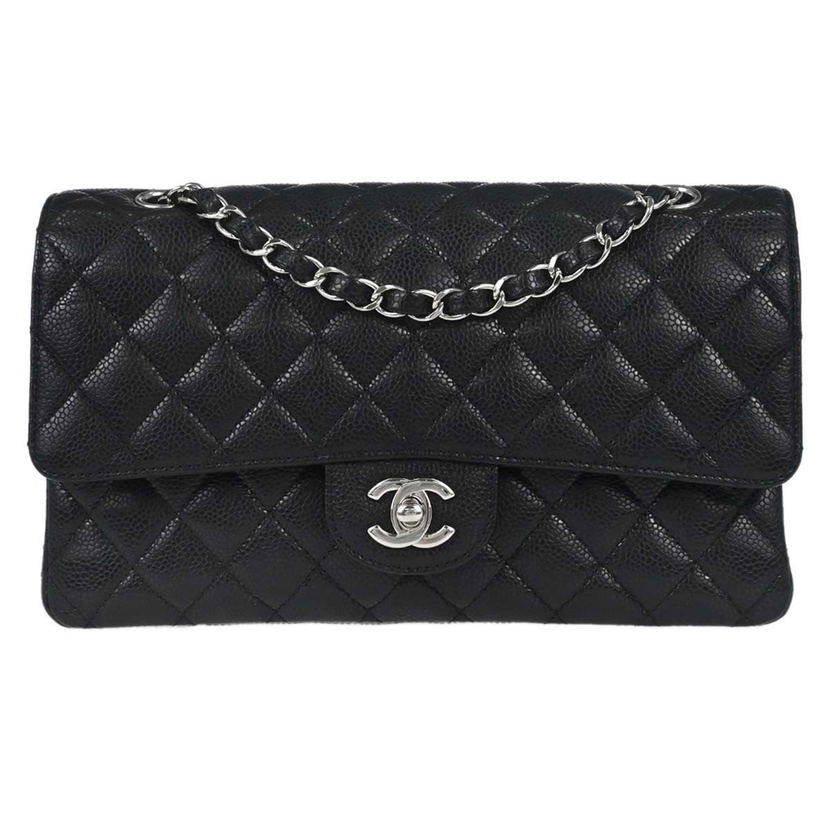 Chanel Timeless - Classic Double Flap Quilted Caviar Medium