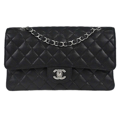 Chanel Timeless - Classic Double Flap Quilted Caviar Medium