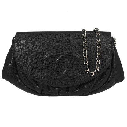 Chanel Half Moon Wallet on Chain Caviar Product Image