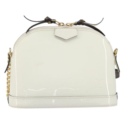 Louis Vuitton Alma Chain Vernis with Monogram Canvas Mini