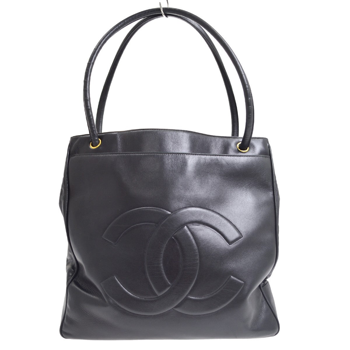 Chanel Vintage Timeless CC Charm Leather Medium
