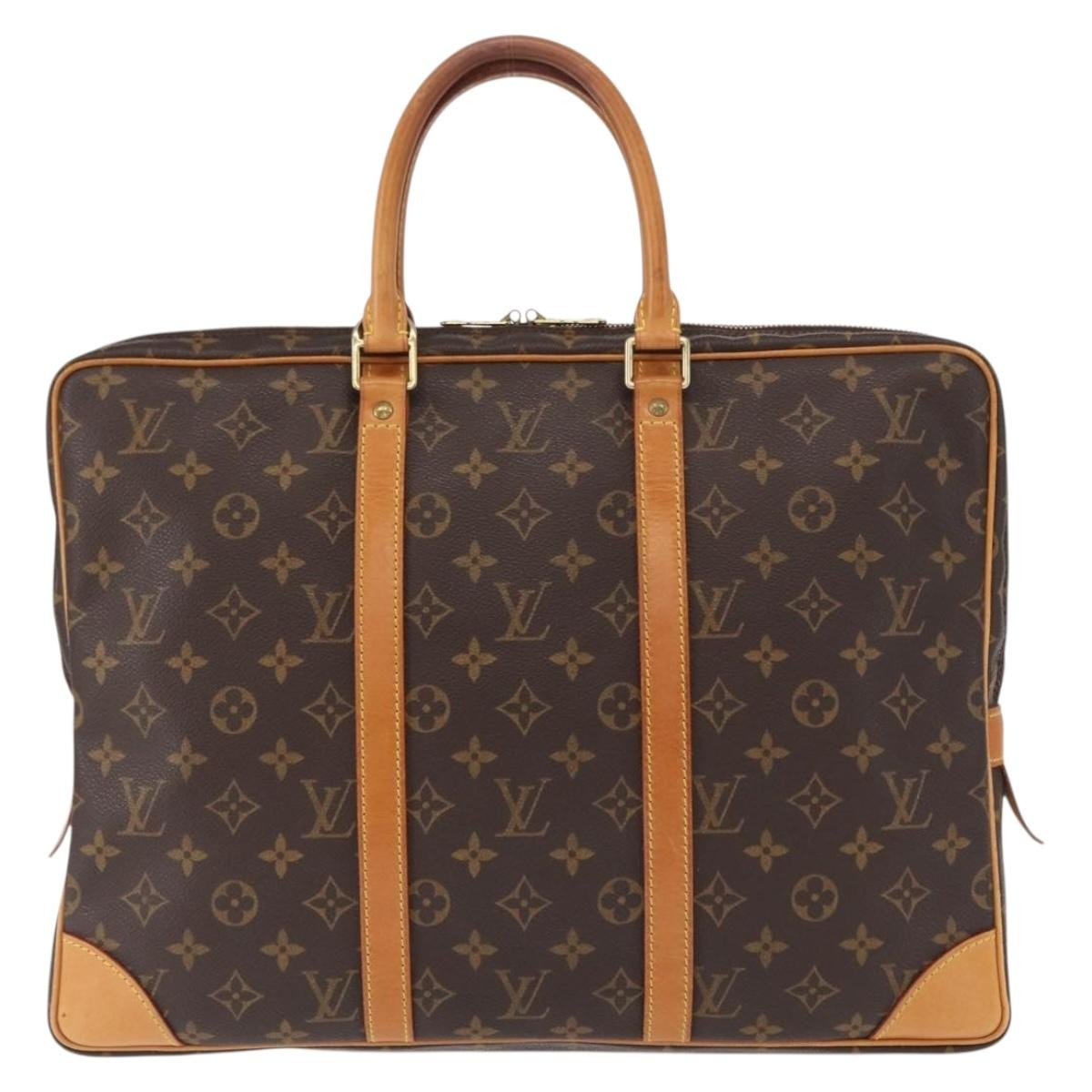 Louis Vuitton Porte Documents Voyage Monogram Canvas Nano