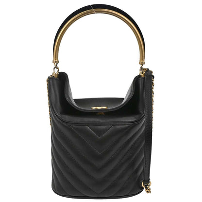 Chanel Handle with Chic Bucket Chevron Lambskin Product Image