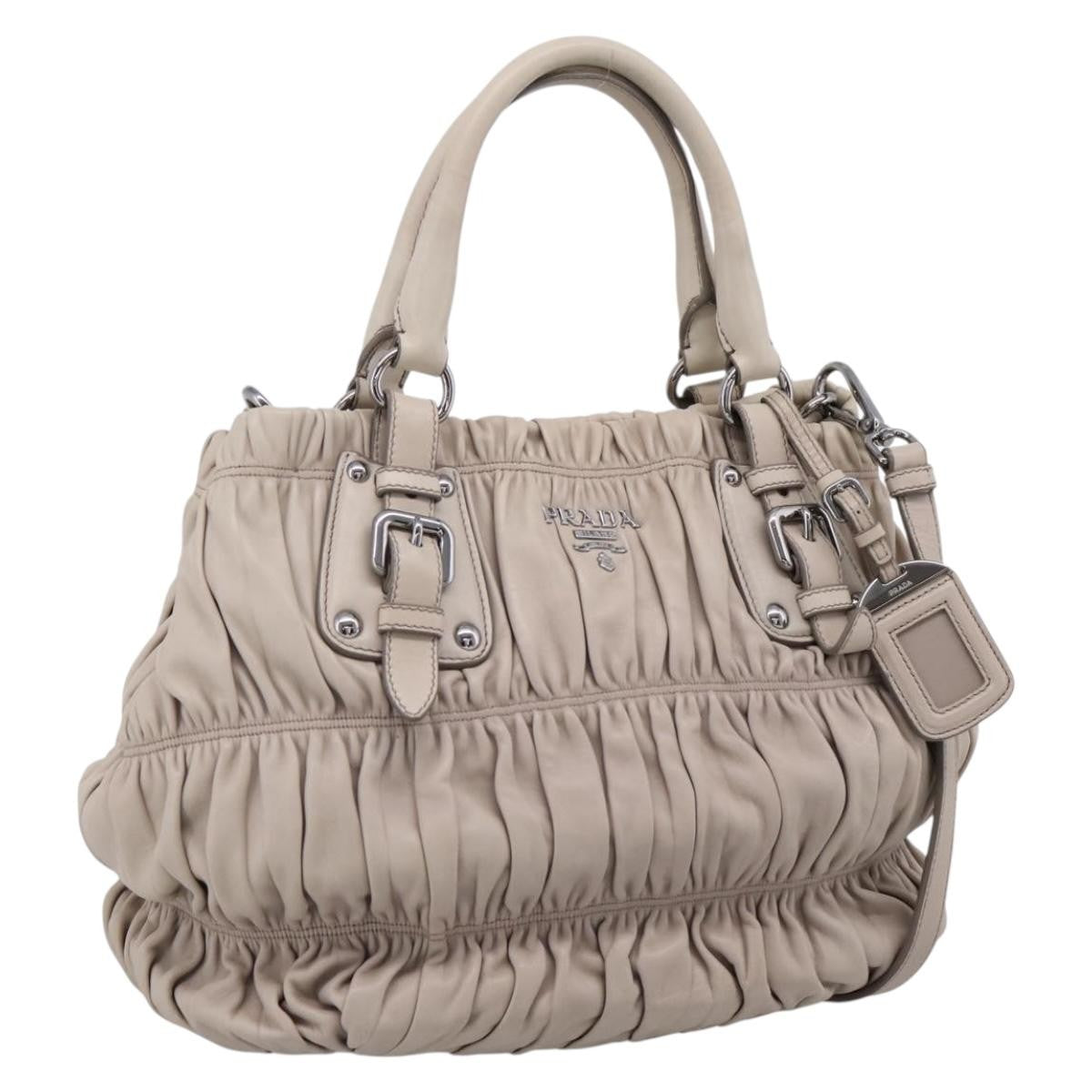 Prada Gaufre Convertible Nappa Leather Medium