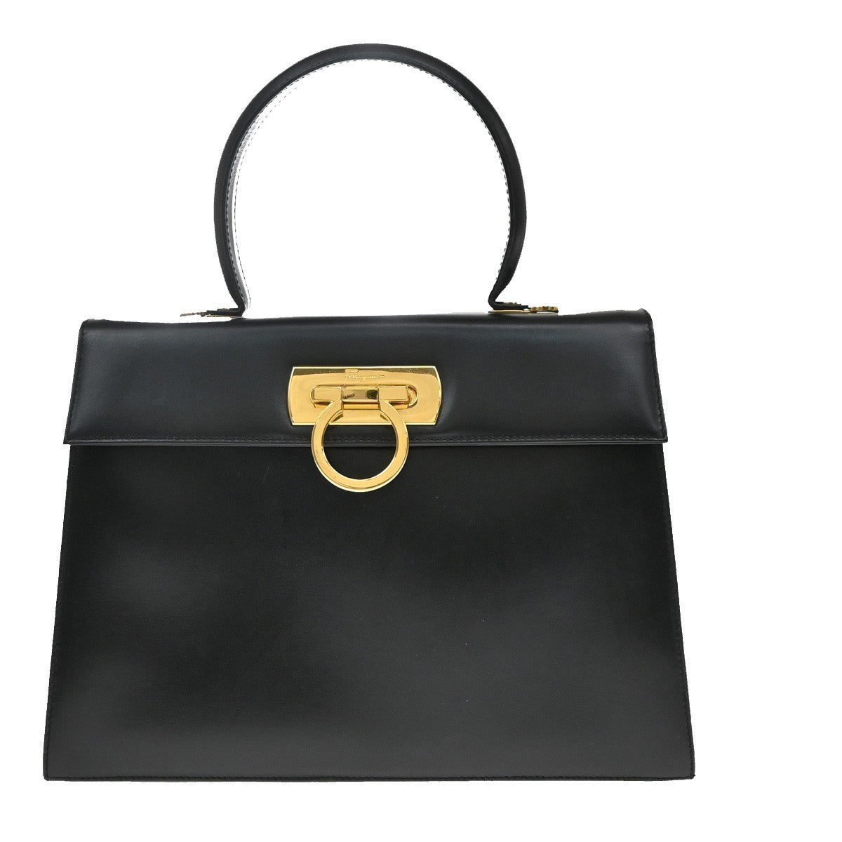 Salvatore Ferragamo Convertible Top Handle Leather Product Image